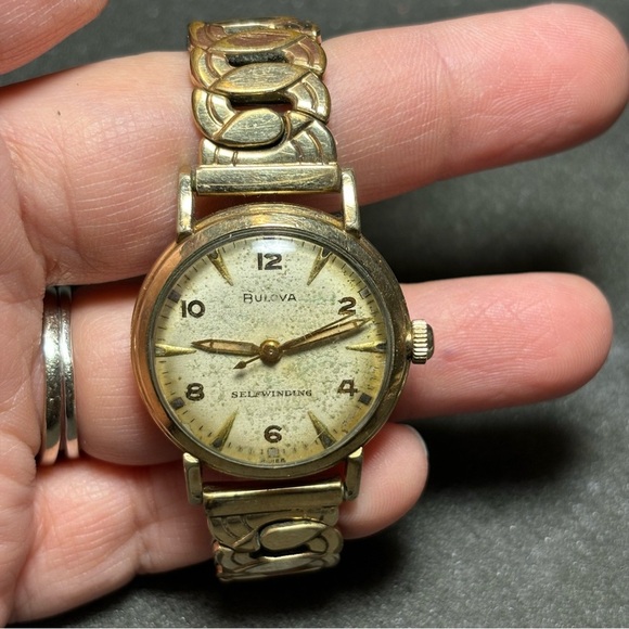Vintage Bulova Clipper Watch L7 Self-winding Waterproof Anti-Magnetic 10k GF - Picture 1 of 7